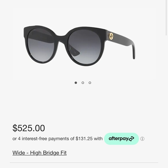 Gucci Wide Fit Sunglasses Brand New - Picture 12 of 12